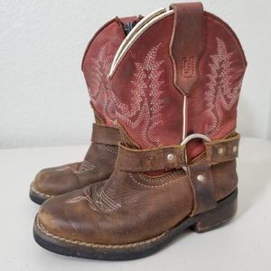 Little Girls Caballo Dorado Cowboy Boots Western